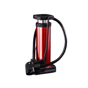 Pompa Bici Bicicletta Pompa Pavimento Alta Pressione Portatile Bici Palla Mini Pompa Aria Pneumatici - Foto 1 di 9