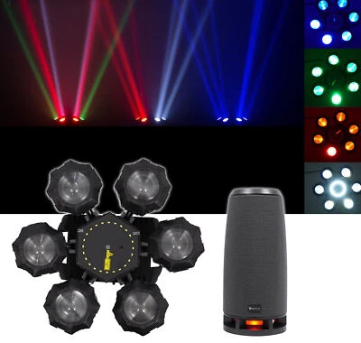 Chauvet DJ Helicopter Q6 DMX Rotating Effect Light w/Strobes + Lasers + RockShip - Image 1 of 4