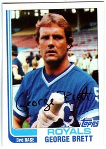 1982 Topps #200 George Brett ROYALS 