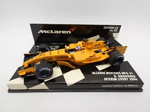 Mclaren Mercedes MP4-21 Kimi Raikkonen #3 Interim Livery 2006 1/43 Minichamps F1 - Picture 1 of 1
