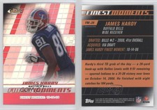 2008 Topps Finest Finest Moments Refractor James Hardy #FM-JH Rookie RC