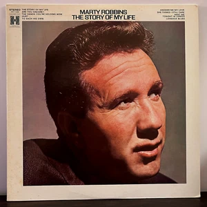 MARTY ROBBINS - The Story Of My Life (1970) - 12" Vinyl Record LP - EX - Picture 1 of 3