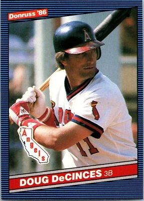 Doug DeCinces 1986 Donruss #57 California Angels - Image 1 of 2