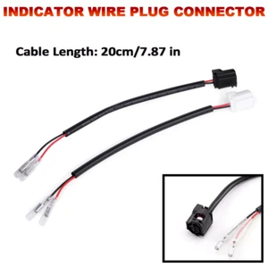 Turn Signal Adapter PlayPlug Connector Wire For YAMAHA Tracer 9 7 /GT 9 GT+/Plus - Picture 1 of 15