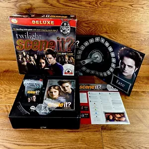 Twilight Scene It Deluxe DVD Board Game Trivia Movie Clips Complete Vgc Age 13+ - Picture 1 of 6