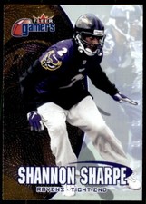 2000 Fleer Gamers Shannon Sharpe Football Cards #45
