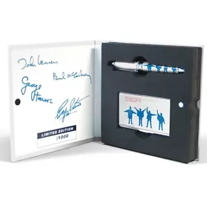 "ACME Studio THE BEATLES ""¡Ayuda!" Juego de bolígrafos y fundas para tarjetas a prueba de artista NUEVO - Imagen 1 de 5