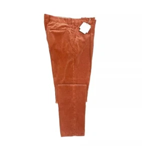 Brunello Cucinelli Men's Pants Size 30 / 46 Salmon Soft Corduroy - $1,295 - Picture 1 of 4