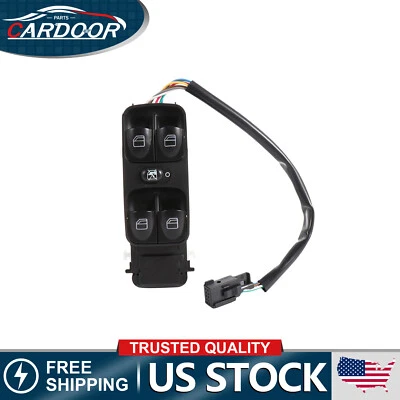 Interruptor de ventana eléctrica delantero para MERCEDES-BENZ G500 G55 AMG G550 G63 AMG 04 08 09 Foto 1 de 4