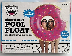 Big Mouth Giant Float Pink Frosting Sprinkles Pool Float r2 - Bild 1 von 3