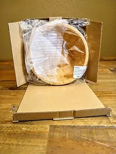 Bamboo Serving Salad Bowl Snack Fruit, Butcher Block, 7 3/4" W x 3" D, NIB - Picture 1 of 4