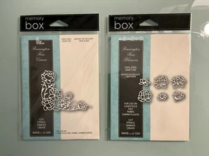 Memory Box "Pennington" Rose Corner & Rosenblüten Stanzformen Konvolut (neu) - Bild 1 von 2