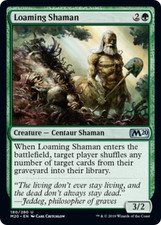 FOIL LOAMING SHAMAN x ~mtg NM M20 Magic 2020 Unc