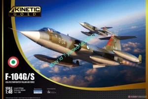 KINETIC K48093 1/48 F-104G/S ASA/M Starfighter Italian Air Force model kit - Picture 1 of 9