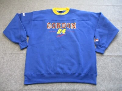 Sudadera DE COLECCIÓN Jeff Gordon Para Hombre Extra Grande Azul Pullover Nuez moscada Nascar Foto 1 de 4