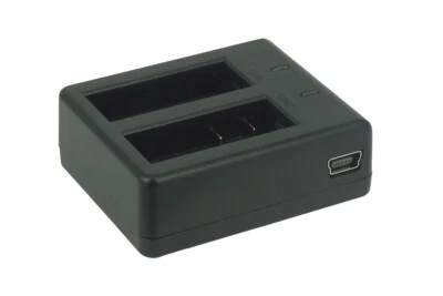 Chargeur (USB) double pour Qumox SJ4000+, SJ4000,SJ4000B,SJ5000 Wifi,SJ5000 Plus - Photo 1/3