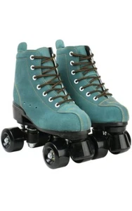 Cowhide Roller Skates High-Top Size 38 US 5.5 Women - Picture 1 of 7