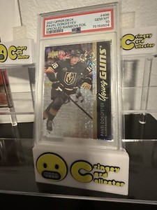 2021 Upper Deck Pavel Dorofeyev Young Guns  Speckled Rainbow Foil PSA 10