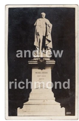 Burton On Trent Michael Arthur Baron Burton Postcard 1917 Real Photograph - Image 1 of 2