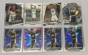 Davin Robinson Premium Sin Dupe lote de 8 espuelas (negro, deca, refractores Topps+) - Imagen 1 de 2
