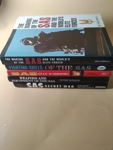 Military Books - 5 Book Bundle SAS -  hardback - Picture 1 of 18