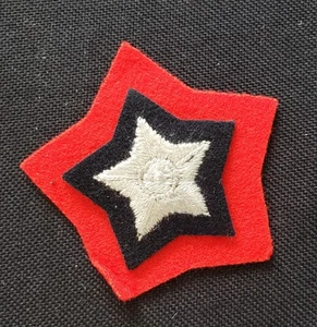 WW11 Civil Defence Corps - Silver Star Cloth Badge - Picture 1 of 1