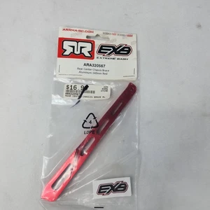 Soporte de chasis de aluminio central trasero Arrma ARA320567 140 mm rojo Kraton EXB - Imagen 1 de 2