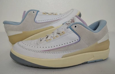 Air Jordan 2 Low Look Up In The Air Women's Sneakers Size 7 Summit White Blue - Image 1 of 4