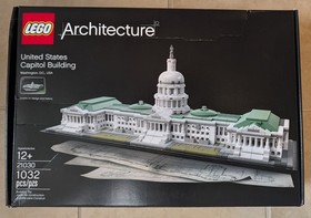 RARE RETIRED LEGO ARCHITECTURE: United States Capitol Building (21030) BRAND NEW