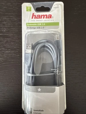 cavo prolunga usb 3.0 a maschio a femmina Da 3 Metri - Immagine 1 di 4