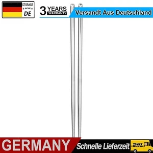 1 Pair Stainless Steel Chopsticks Tableware Non-slip Food Sticks (Silver) - Bild 1 von 2