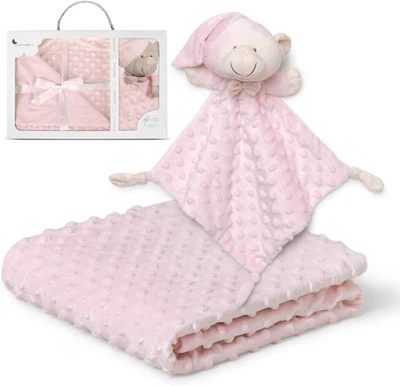 PD001-02, Coperta a Bolle per Bebè E Dou Dou Orso Rosa - 720 G - Immagine 1 di 4