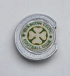 GLASGOW CELTIC VINTAGE INSERT PIN BADGE - Picture 1 of 2