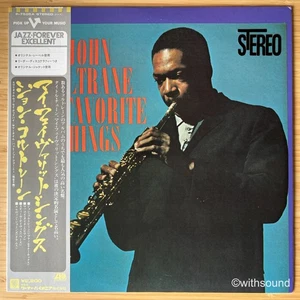JOHN COLTRANE My Favorite Things JAPAN LP W/OBI 1976 ATLANTIC P-7505A - Picture 1 of 8