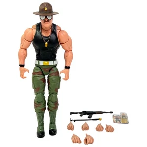 GI Joe Classified Series Sgt. Slaughter 6" Actionfigur komplett Hasbro #53 - Bild 1 von 6