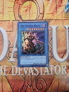 The Masked Beast RP02-EN027 Super Rare Repint NM Yugioh  - Picture 1 of 1