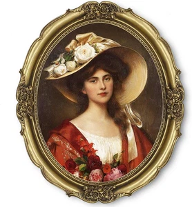 Vintage Picture Frames 11X14, Gold 11X14 Picture Frame for Wall, Antique Frames - Picture 1 of 6