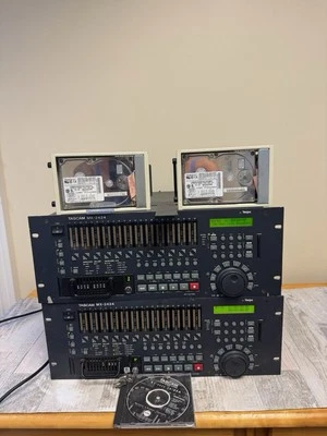 2 Tascam MX-2424 24 10 via DB25 connecters & 24 10 ADAT Lightpipe &2410 via TDIF - Image 1 of 4