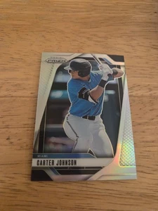 Panini Prizm Silver Prizm Carter Johnson #91 2025 - Miami Marlins - Imagen 1 de 2