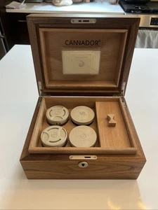 Cannador® Stash Box  Walnut  + Vapor Beads + MORE - Picture 1 of 4