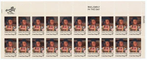 Scott #1364 Chief Joseph Plate Block of 20 Stamps - MNH UR - Picture 1 of 1