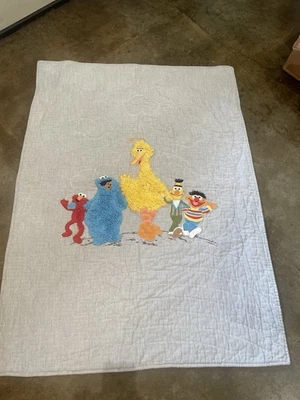 Нежный б/у набор одеял и кроваток Pottery Barn Sesame Street - Изображение 1 из 4