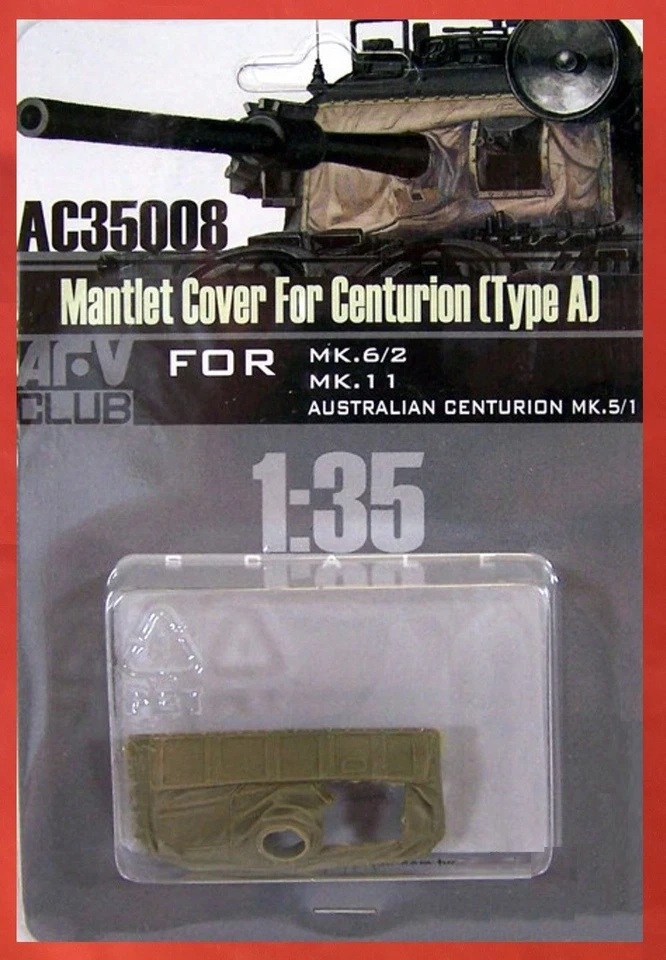AFV Club 1/35 Mantlet Cover for Centurion Type a Ac35008