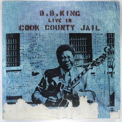 B.B. KING Live In Cook County Jail ABC ABCS-723 VG+ 1971 Electric Blues LP Foto 1 de 4