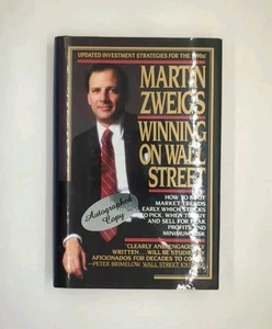 Signed! Winning on Wall Street by Martin Zweig (1994, Warner) - Picture 1 of 4