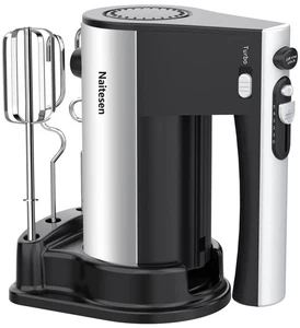 600W Electric Hand Mixer Kitchen Handheld Mixer 10 Speed Powerful with Turbo ... - Picture 1 of 7
