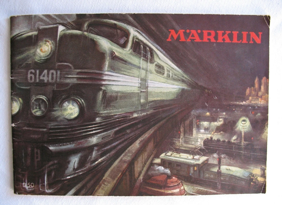 Märklin 00: Katalog D 50, 48 S., gut, ohne Einträge, s. Foto; - Bild 1 von 1