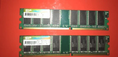 2 GB-S POWER   DDR400 - SP001GBLDU400O02 CL3 1GB X 16 (2X1 GB) TOT 2GB - 400 MHz - Immagine 1 di 2