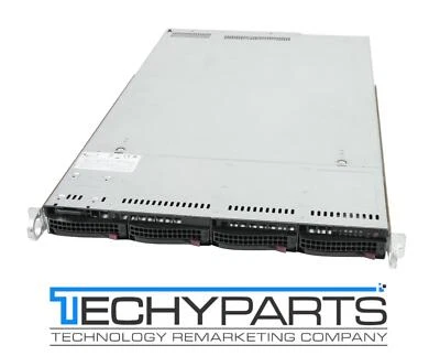 SuperMicro SYS-6019U-TN4R4T X11DPU Intel 2x LGA-3647 4x LFF NVMe 1U Server CTO - Image 1 of 4