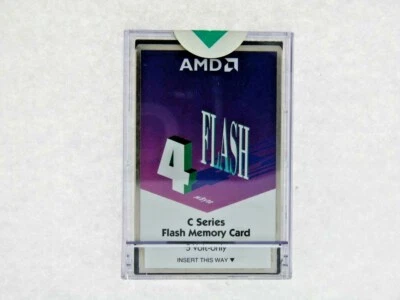AMC004CFLKA AMD 4MB C Series Flash Memory Card 5v NEW ( = SM9AMC4M001 ) - Image 1 of 2